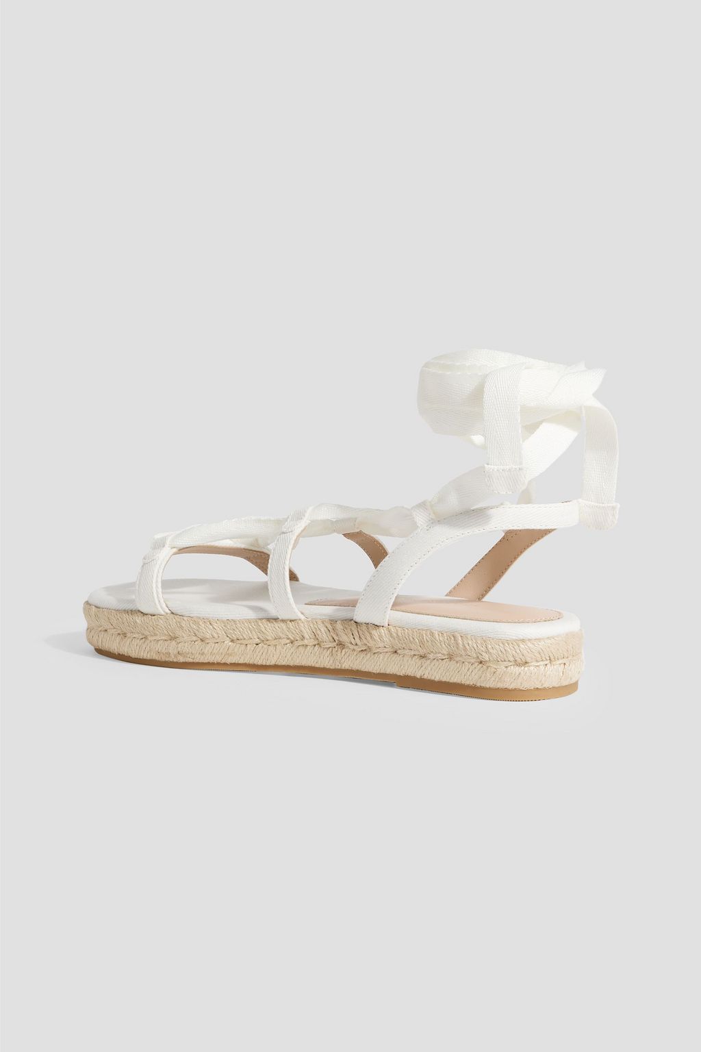 STUART WEITZMAN Altdup canvas espadrille sandals