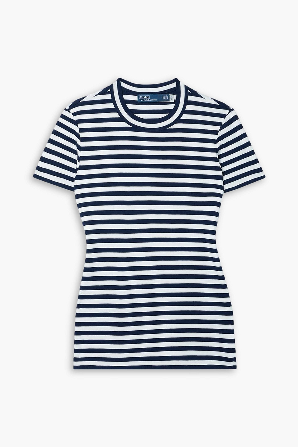 Polo Ralph Lauren Stripe T-shirt In Cruise Navy/white