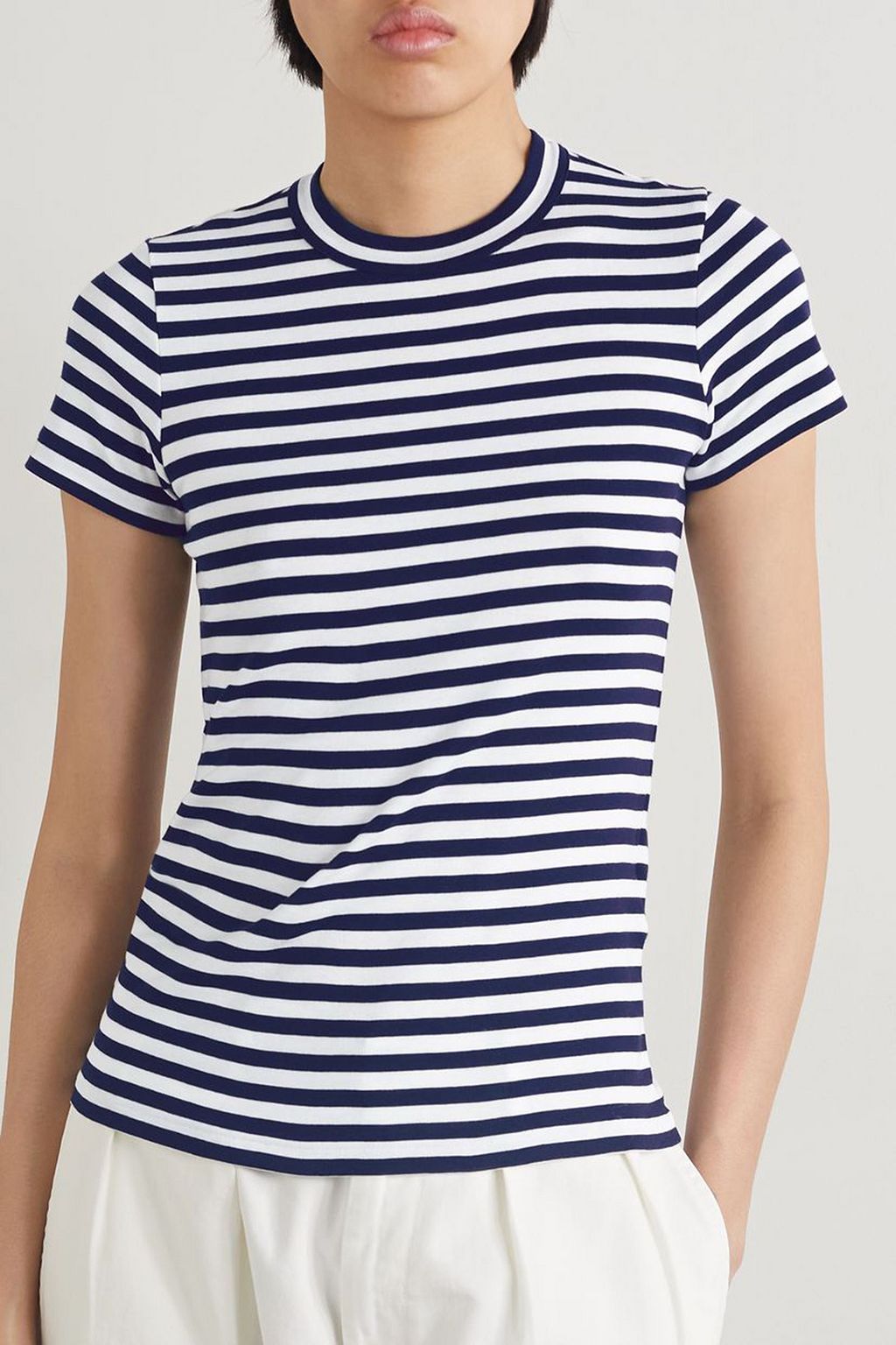 POLO RALPH LAUREN Striped cotton-jersey T-shirt