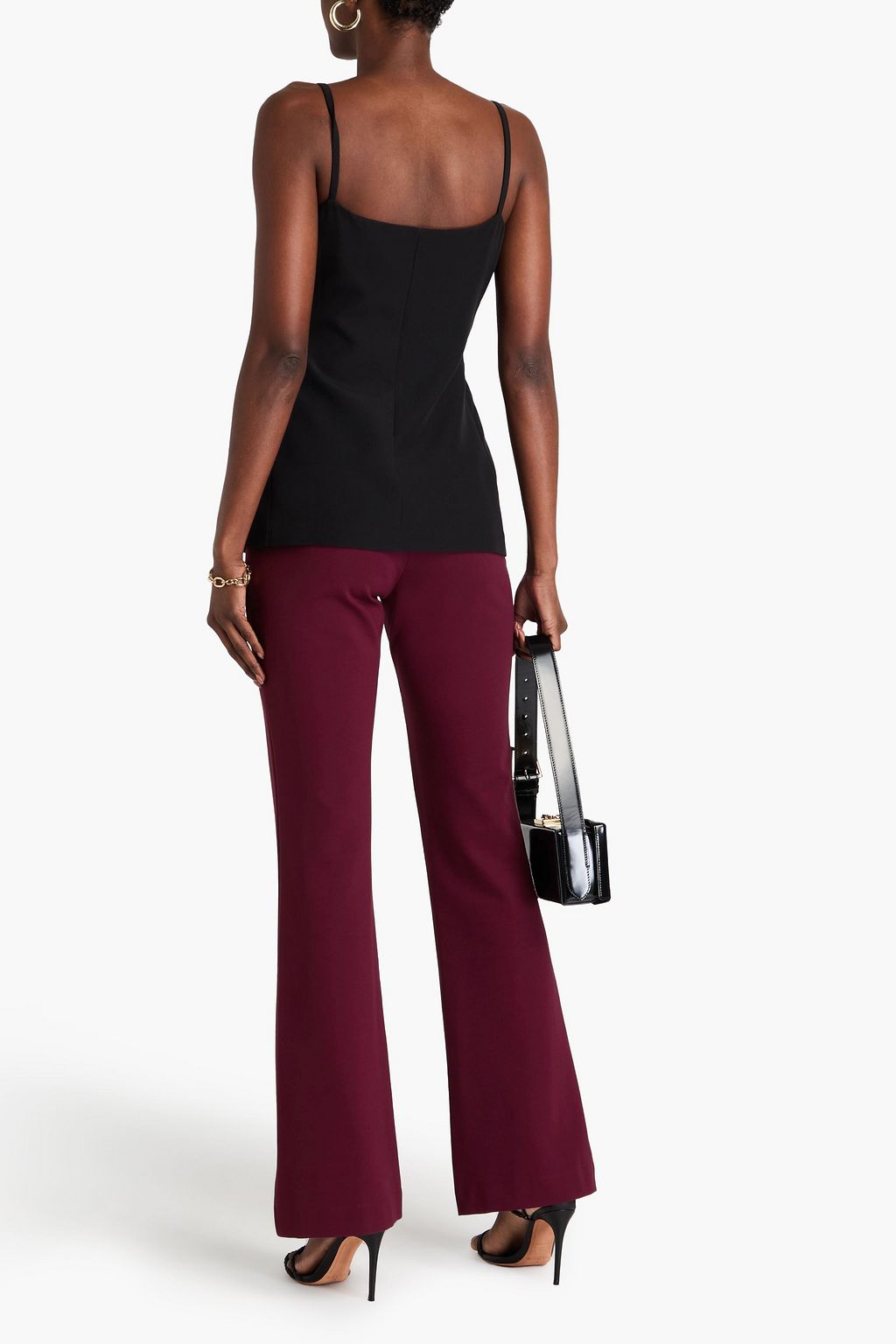 DIANE VON FURSTENBERG 저지 부츠컷 팬츠
