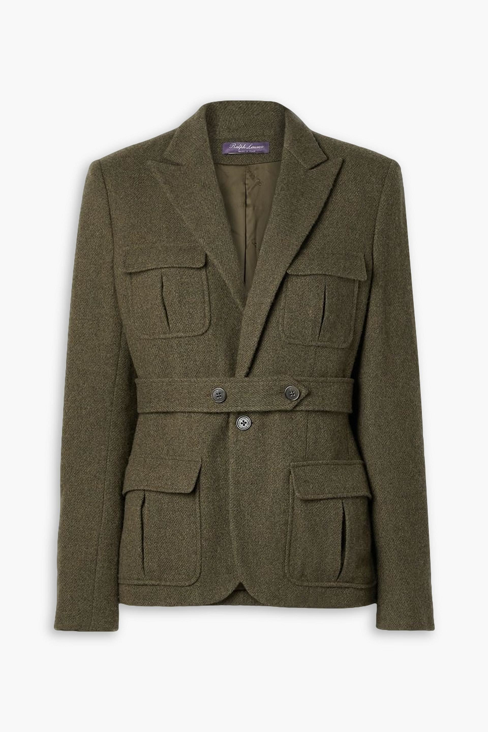 Ralph Lauren Rhodri Wool And Cashmere-blend Twill Jacket