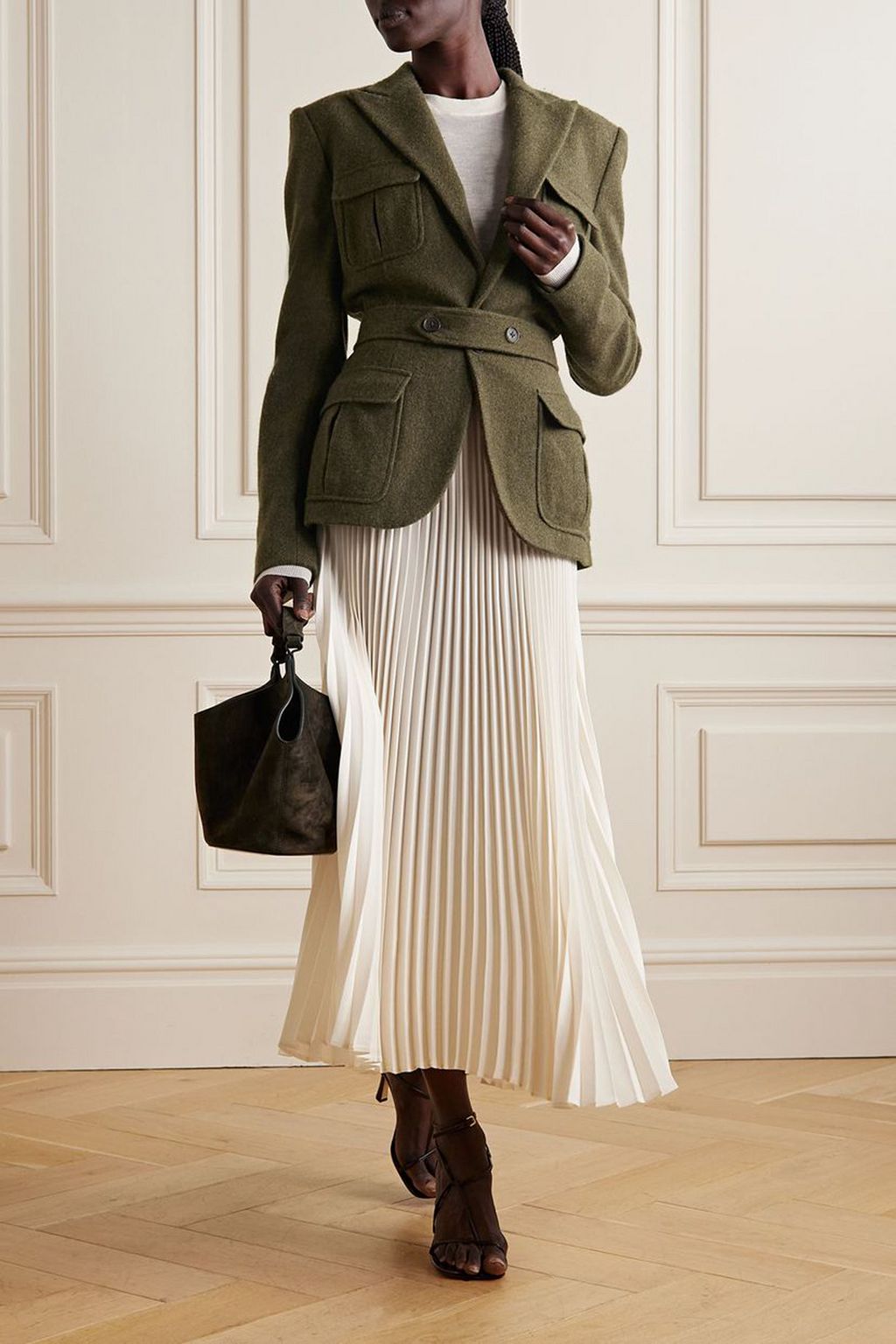 RALPH LAUREN PURPLE LABEL Rhodri wool and cashmere-blend twill jacket