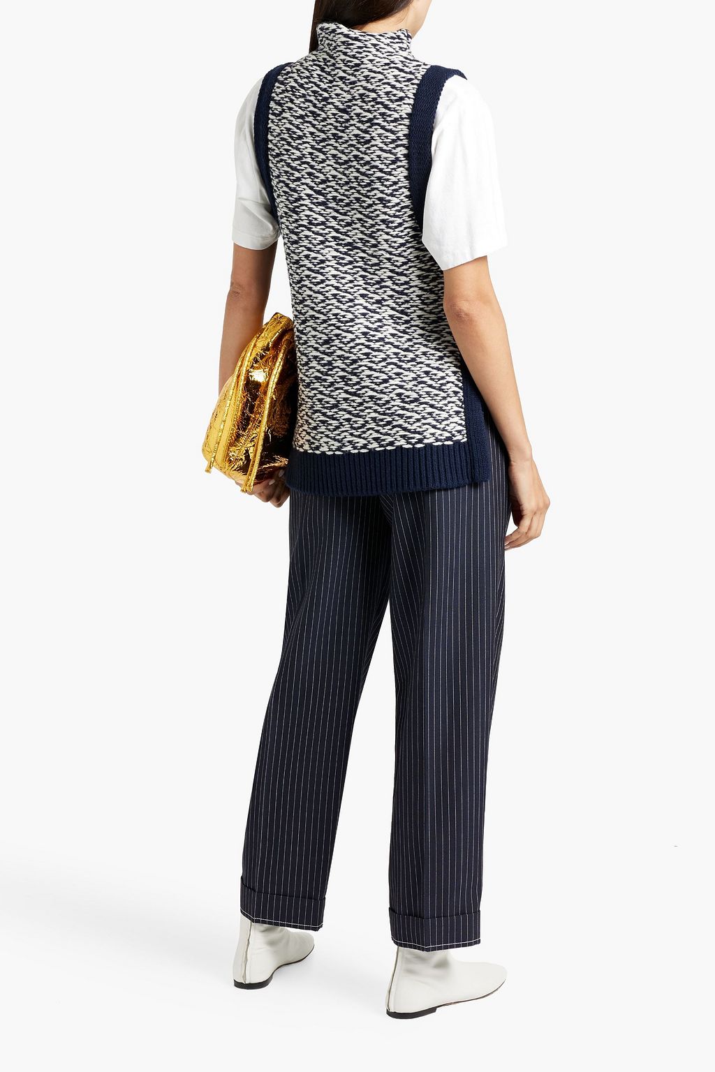 3.1 PHILLIP LIM Jacquard-knit wool vest