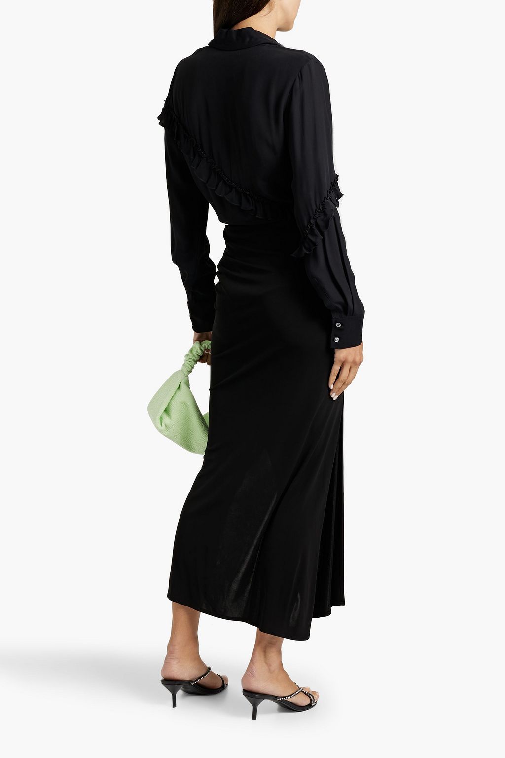 3.1 PHILLIP LIM Ruffled crepe shirt