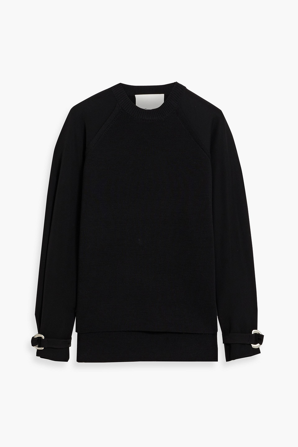 3.1 Phillip Lim Merino Wool Sweater In Black