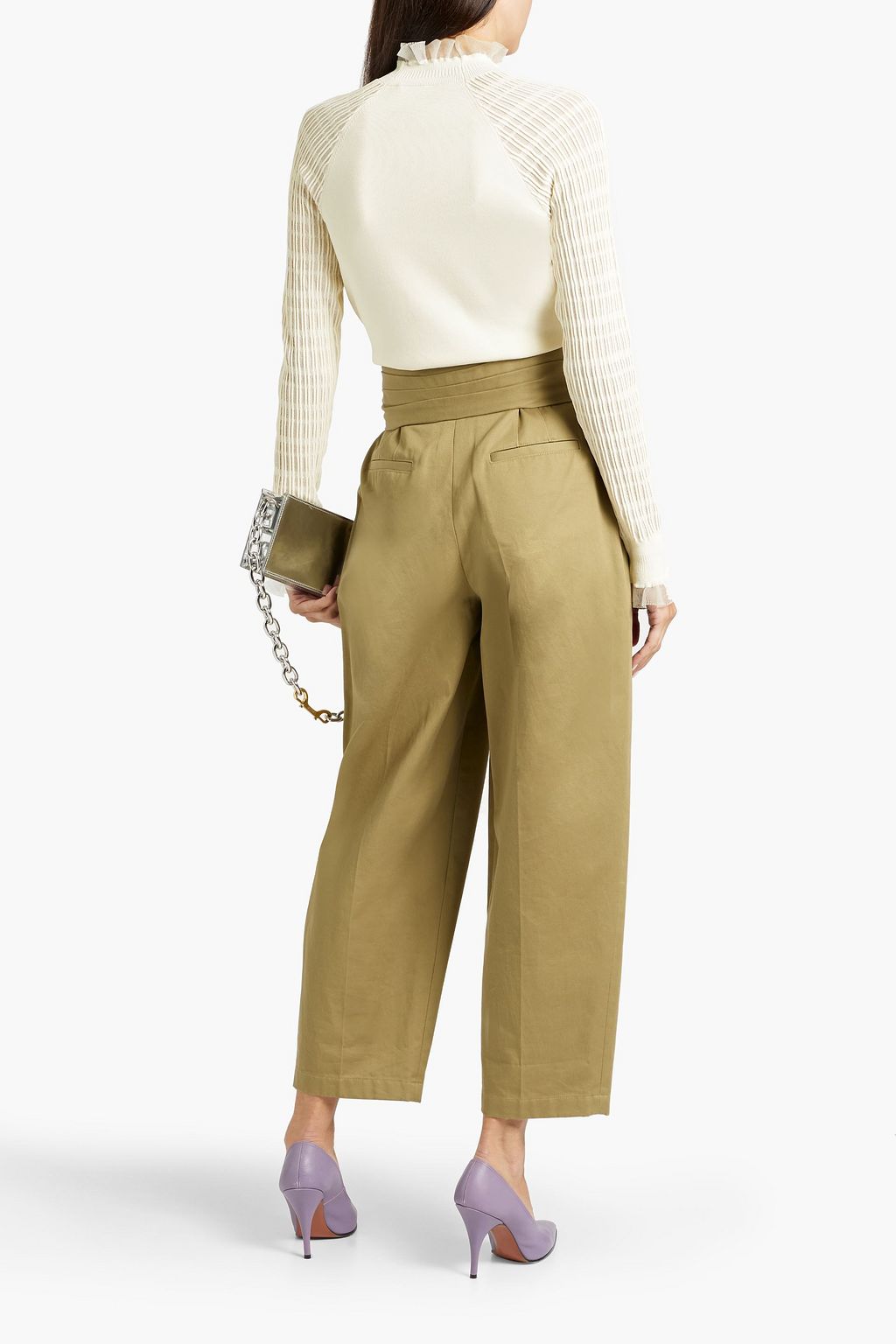 3.1 PHILLIP LIM Ribbed stretch-knit top