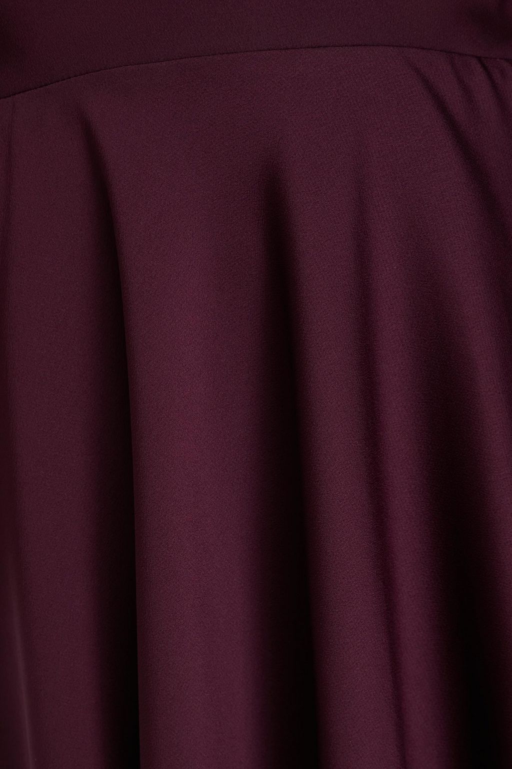 IRO Larya Minikleid aus Crêpe de Chine mit Rüschen und Cut-outs
