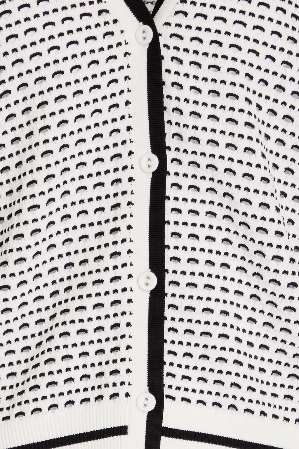 DIANE VON FURSTENBERG كارديغان Josiah بنسيج بحبكة مفتوحة