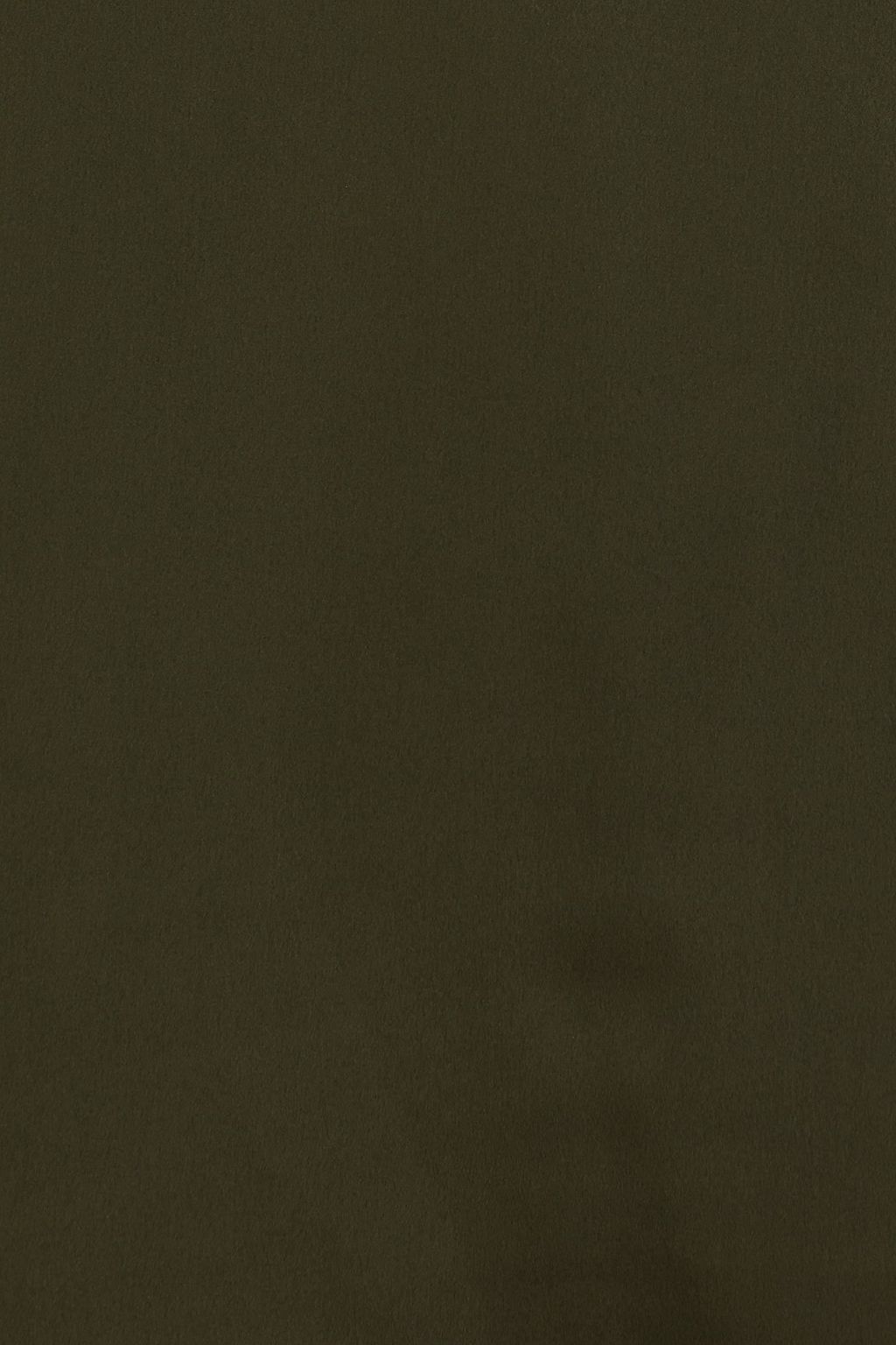 FRAME 러플 장식 새틴 블라우스