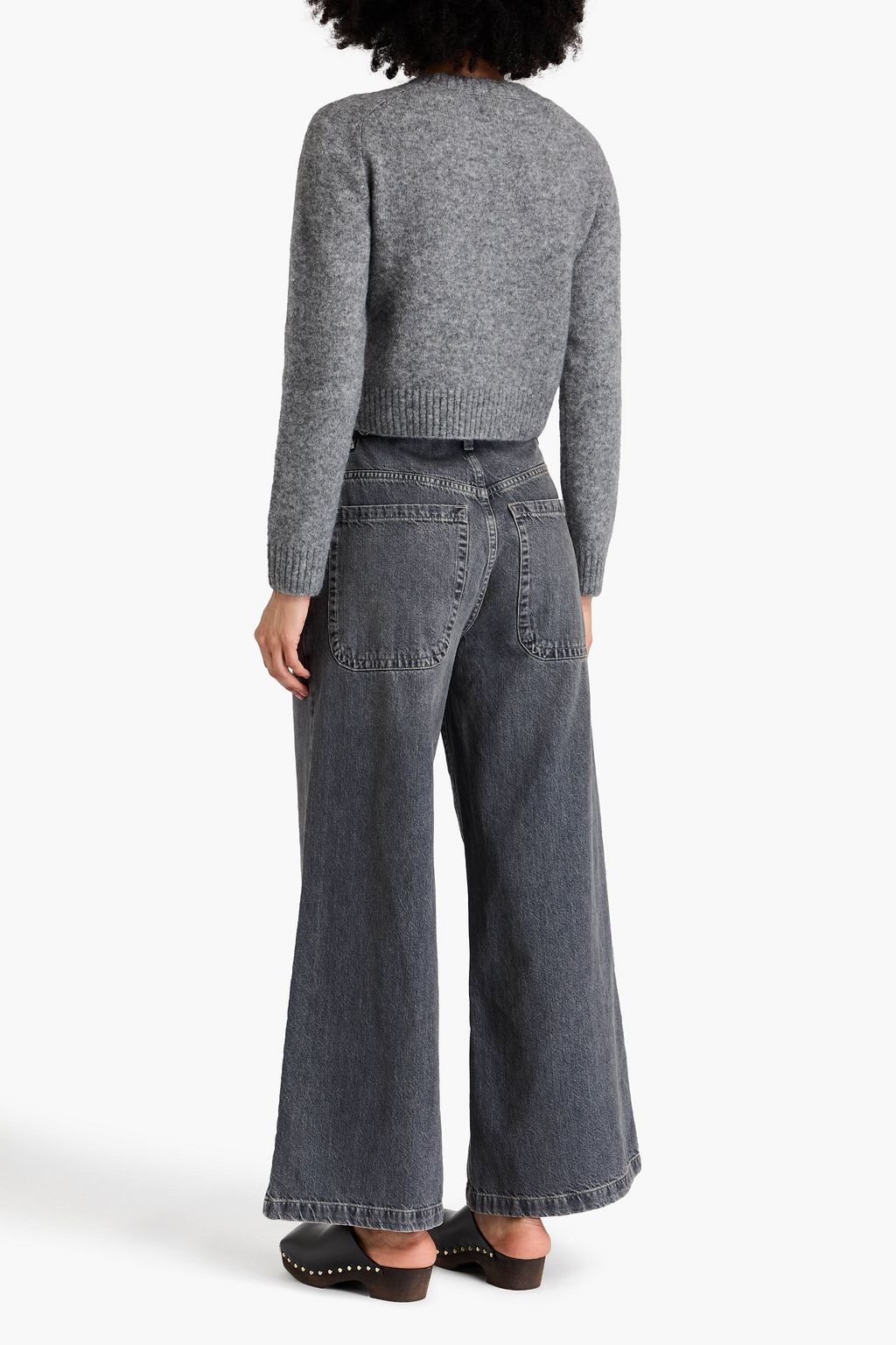 ANTIK BATIK Tiba cropped knitted sweater