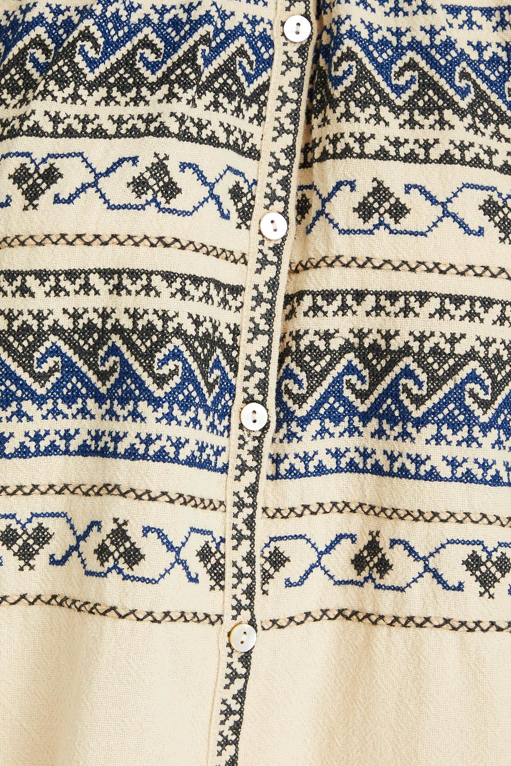 ANTIK BATIK بلوزة «لونا» من القطن المطرّز