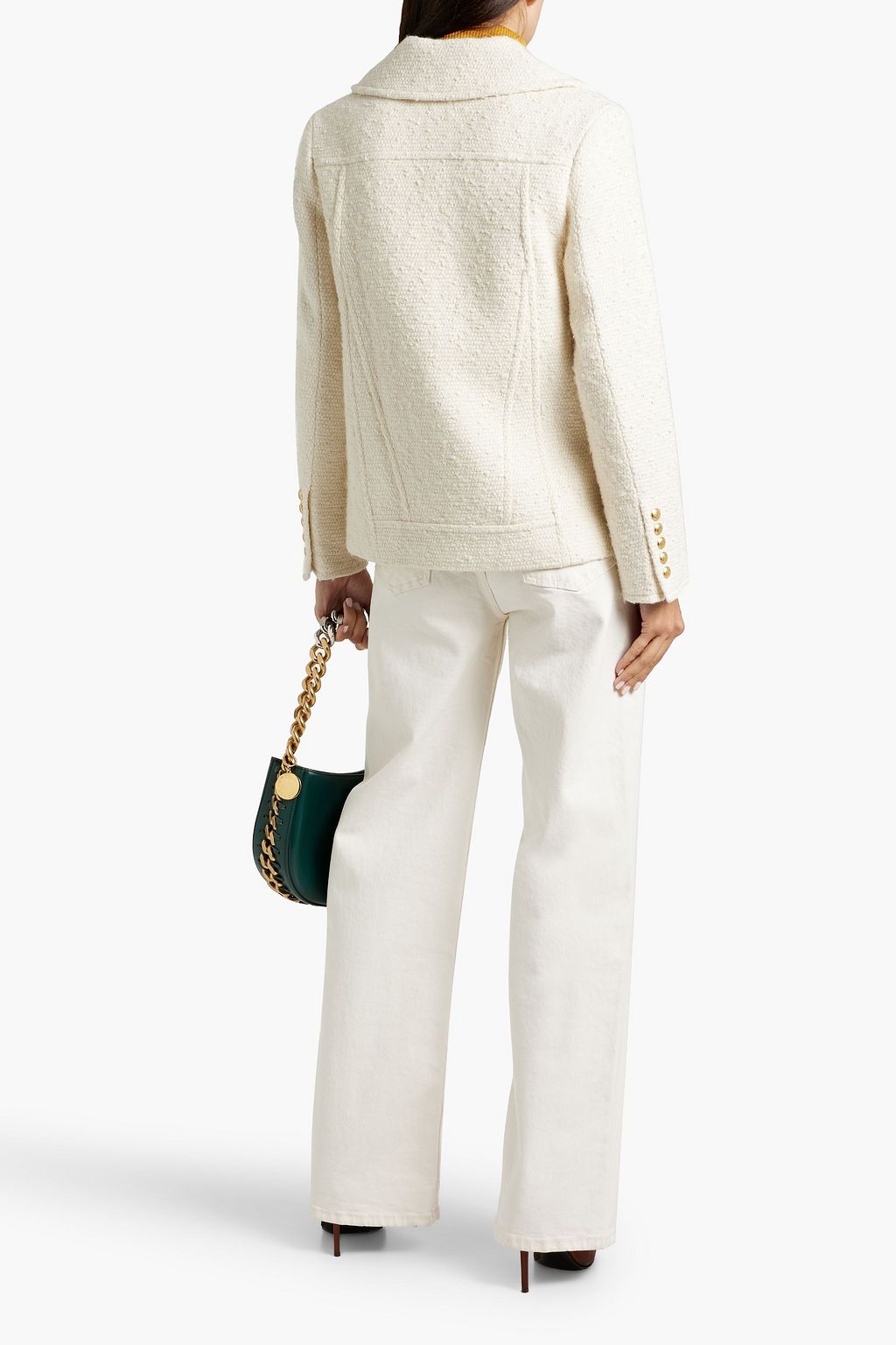A.L.C. Kensington double-breasted cotton-blend tweed jacket
