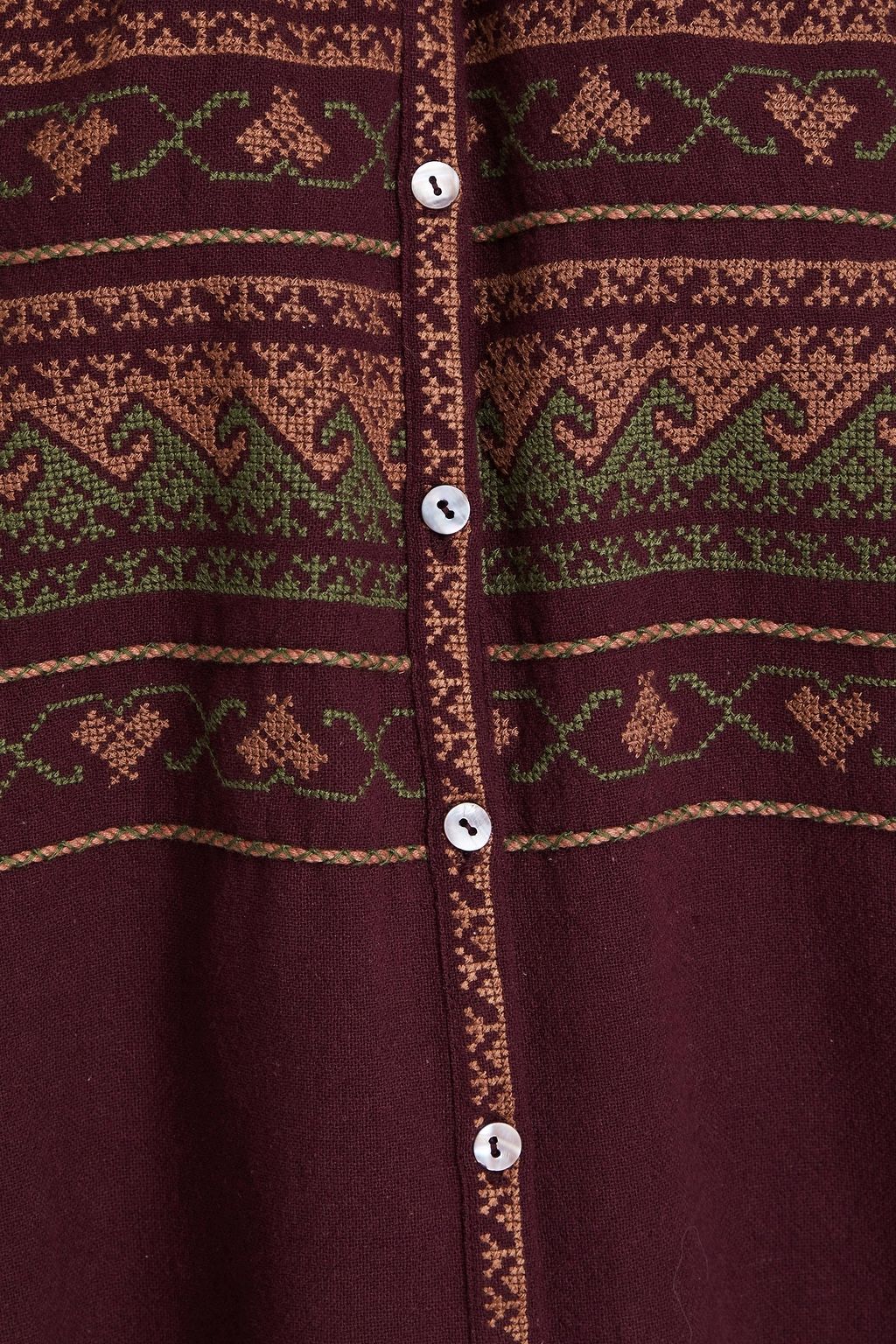 ANTIK BATIK بلوزة «لونا» من القطن المطرّز