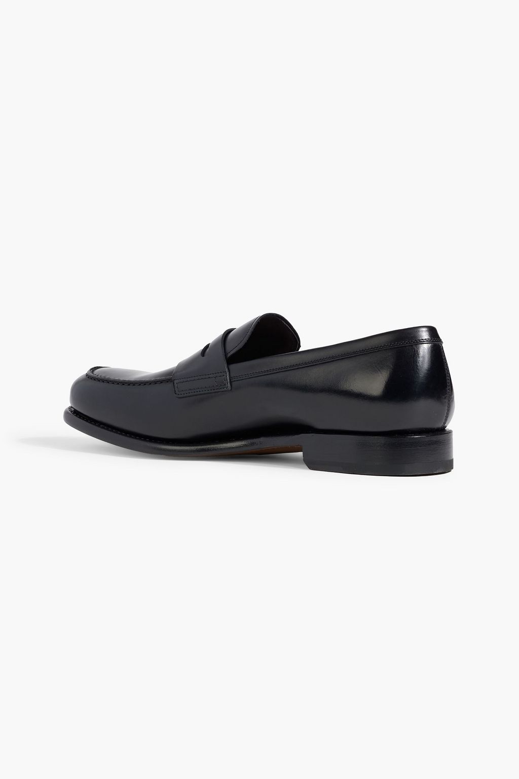 FERRAGAMO Theodore leather penny loafers