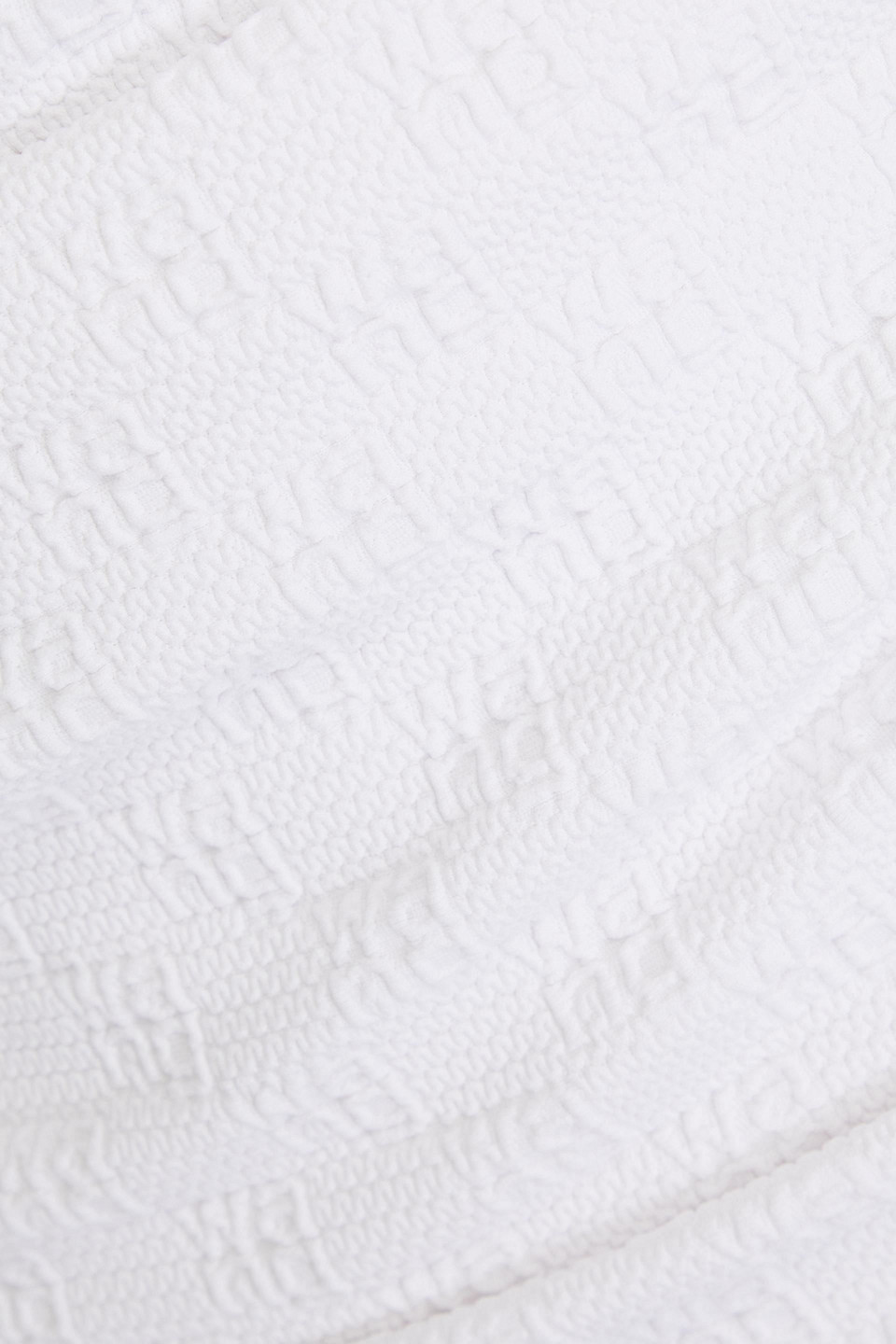 Alexander Wang T Jacquard Dress In White
