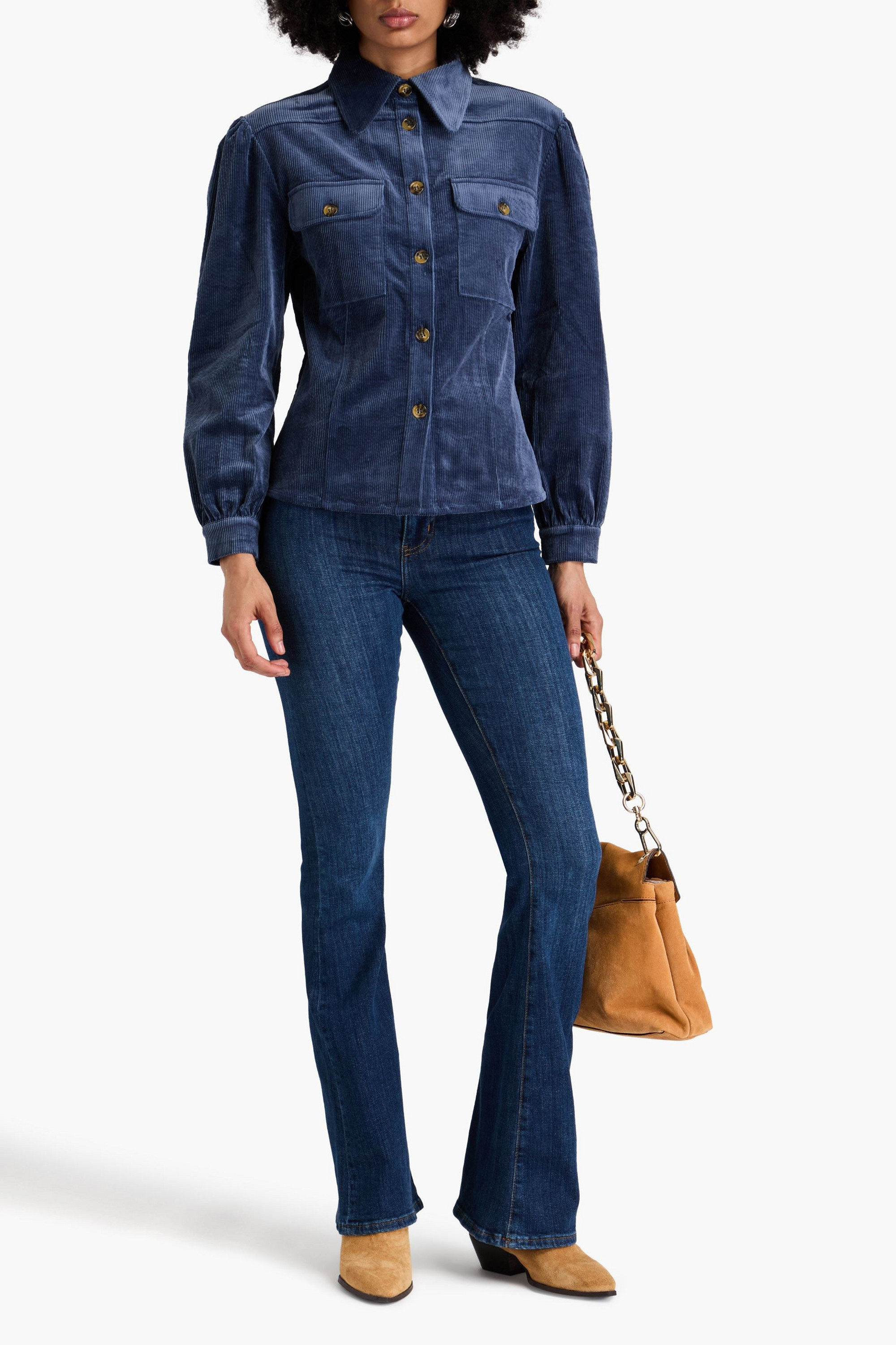 Antik Batik Tilda cotton-blend corduroy shirt