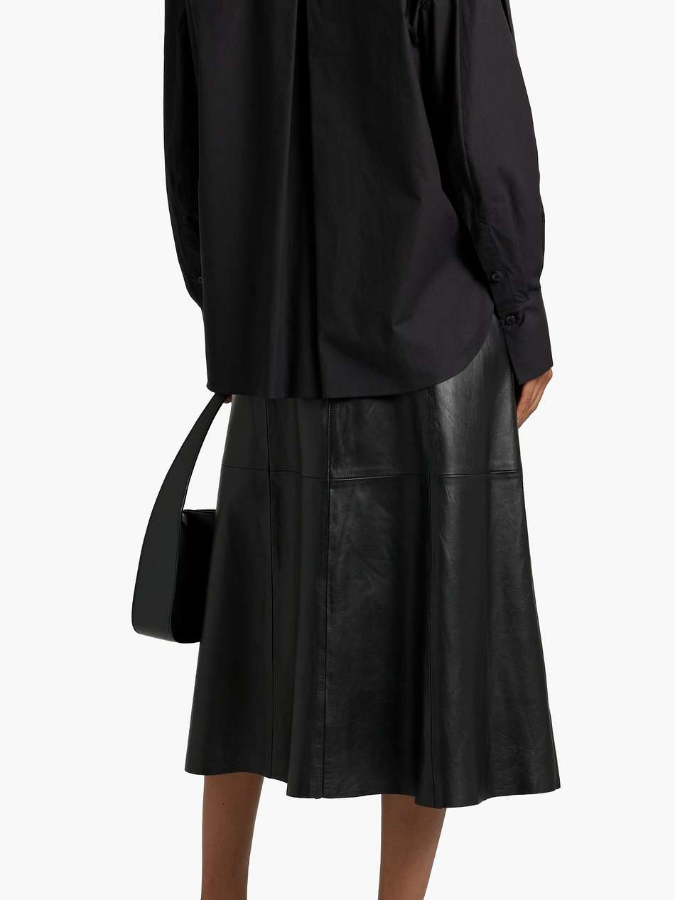 cotton-poplin blouse