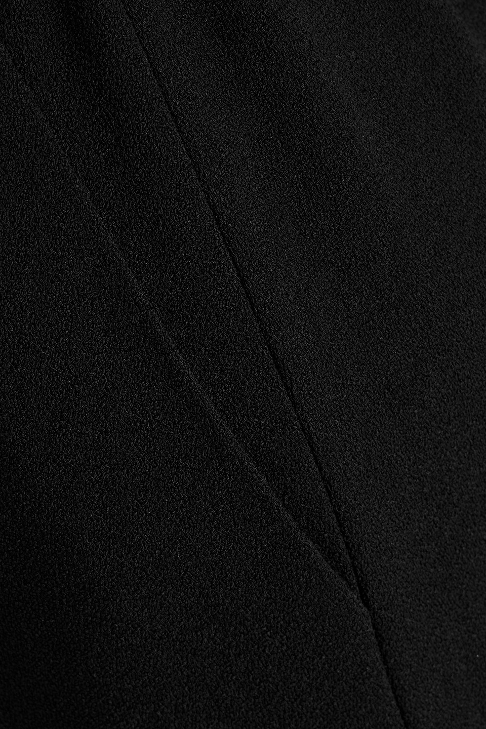 Nanushka Polyka Crepe Straight-leg Pants In Black