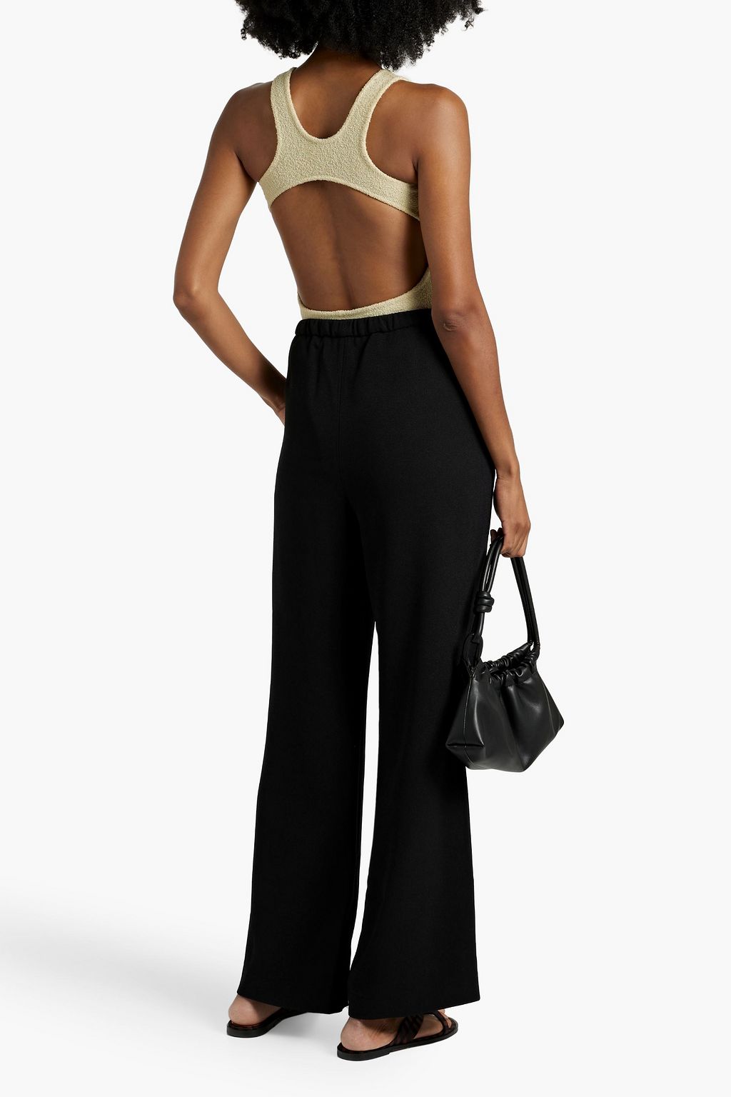 NANUSHKA Polyka crepe straight-leg pants