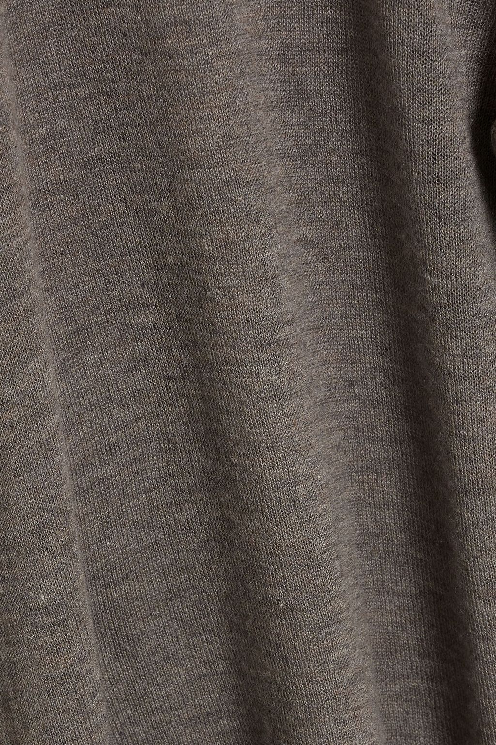 AUTUMN CASHMERE Mélange cashmere turtleneck sweater