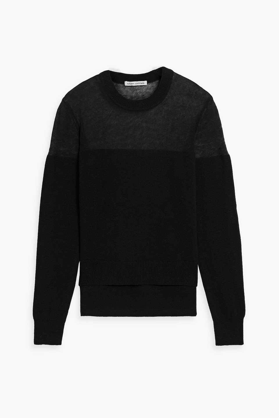 Autumn Cashmere Cashmere Sweater In Black