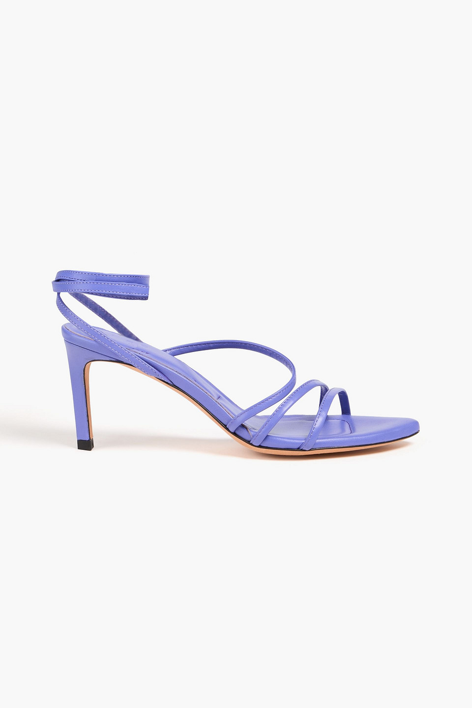 Iro Ido Leather Sandals In Purple