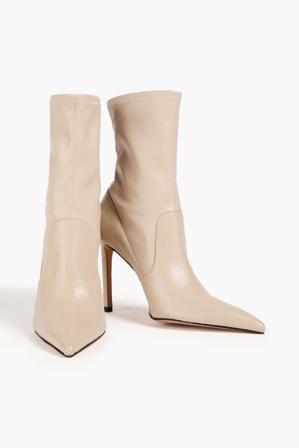 IRO Leather-blend sock boots
