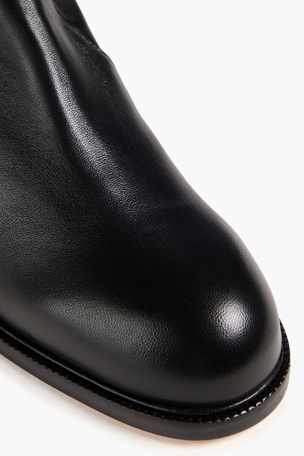 IRO Lace-up faux leather over-the-knee boots