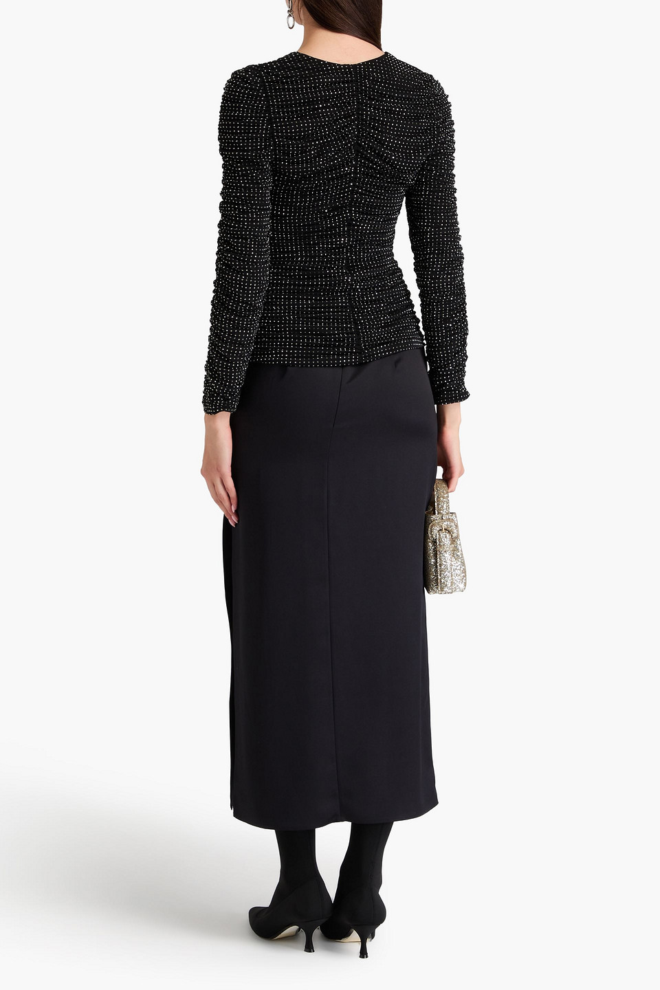 Simkhai Haydon Top Mit Kristallen In Black