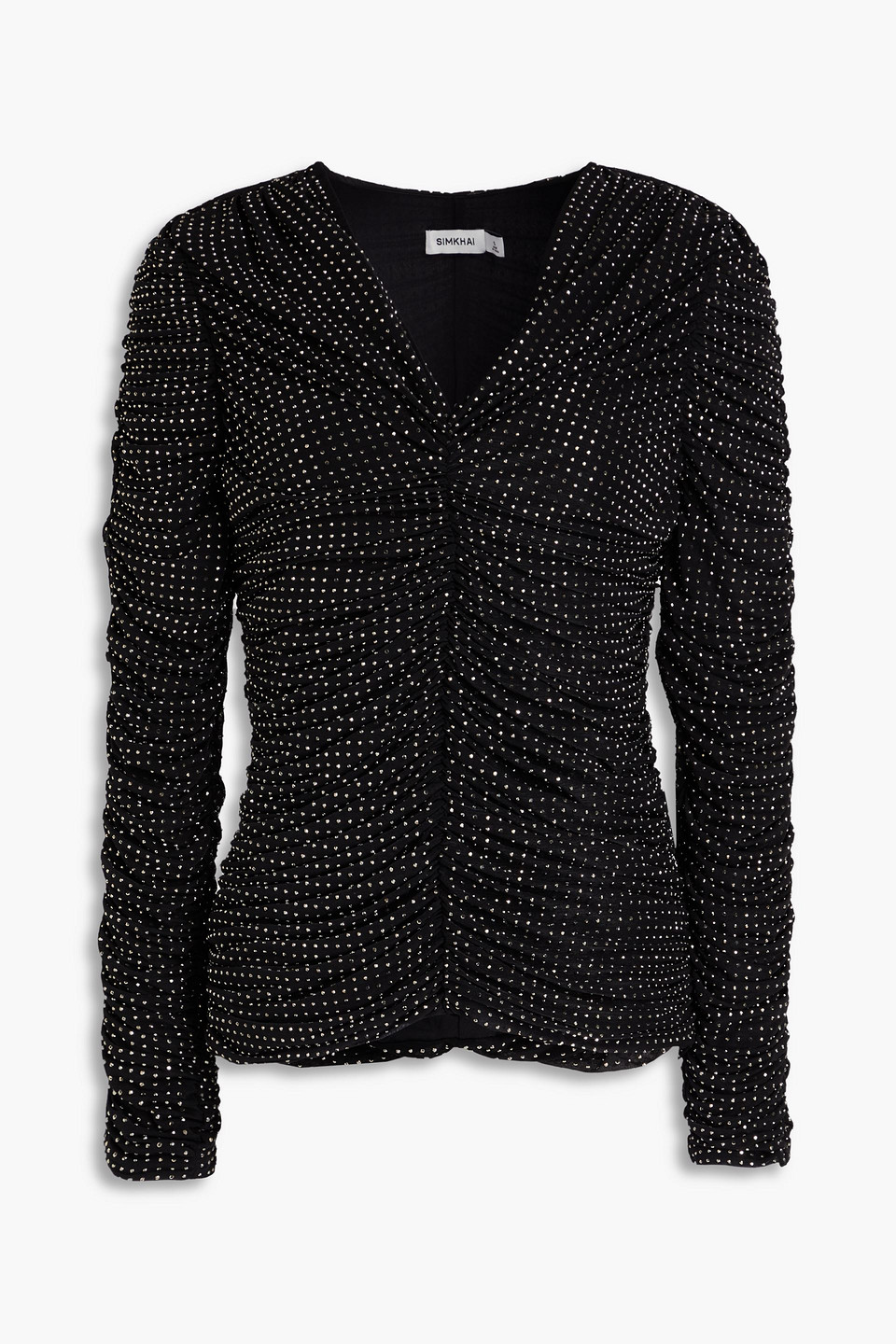 Simkhai Haydon Top Mit Kristallen In Black