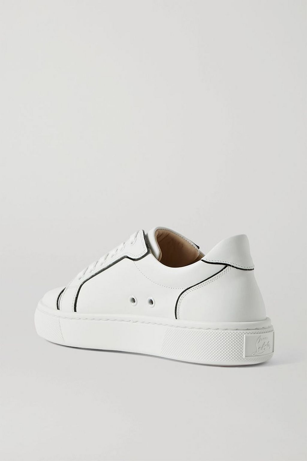 CHRISTIAN LOUBOUTIN Vieirissima two-tone leather sneakers