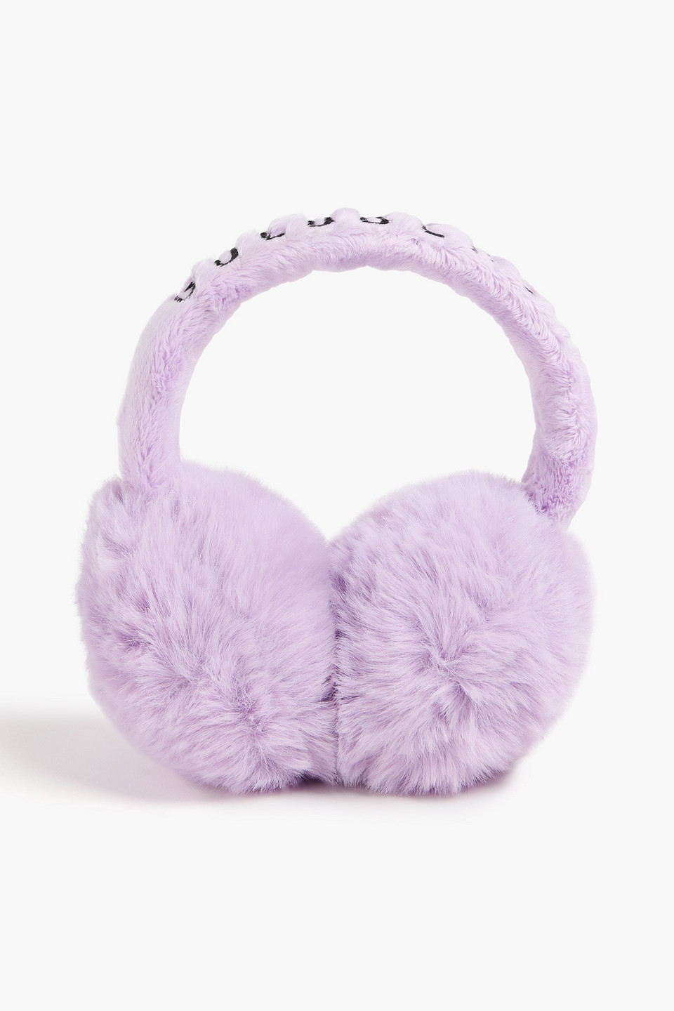 Goldbergh Faux Fur Earmuffs In Lilac