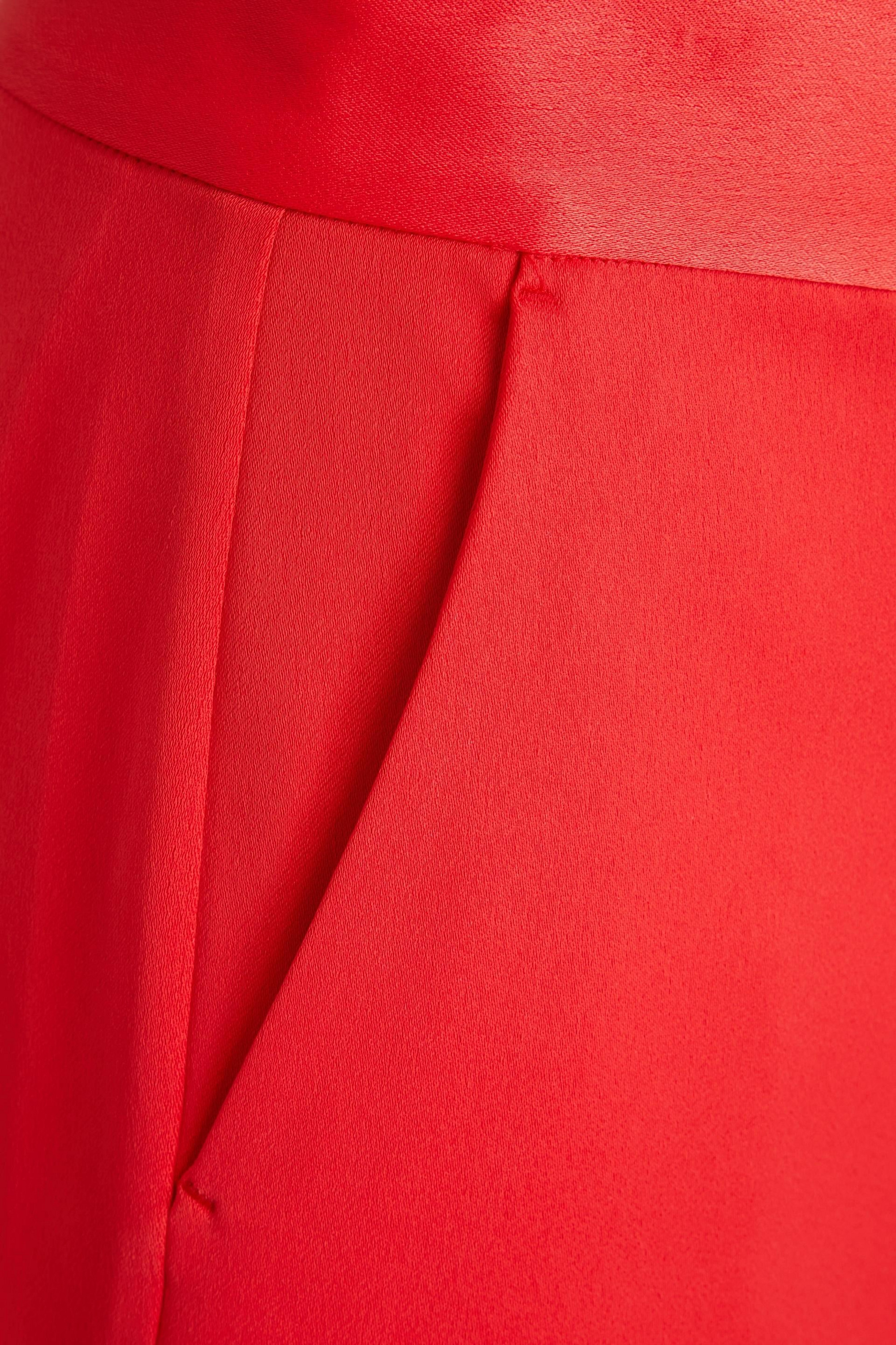 alice + olivia Satin-crepe wide-leg pants thumbnail