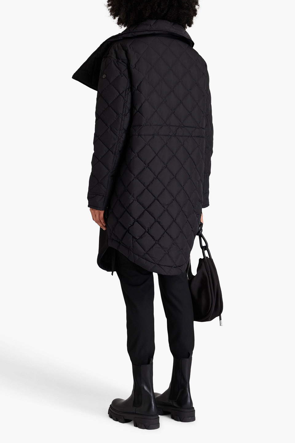 GOLDBERGH SHEA QUILTED SHELL AND NEOPRENE DOWN COAT