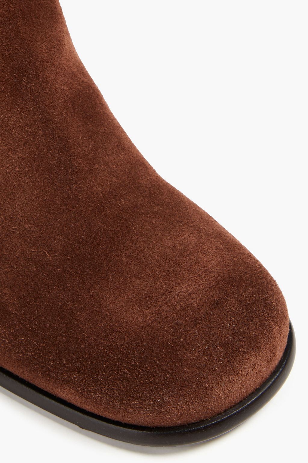 SERGIO ROSSI Suede knee boots