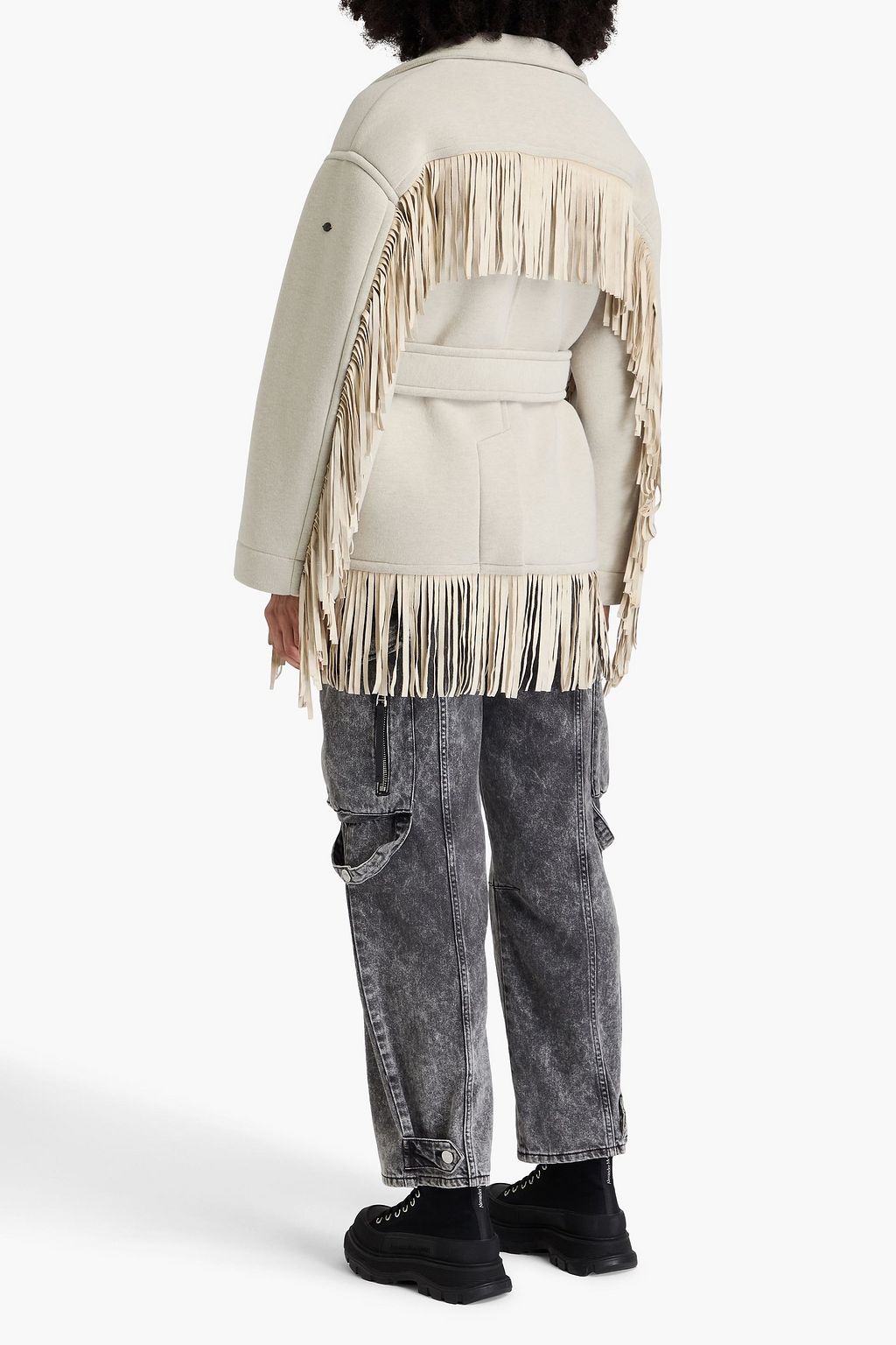 GOLDBERGH Fringed scuba jacket