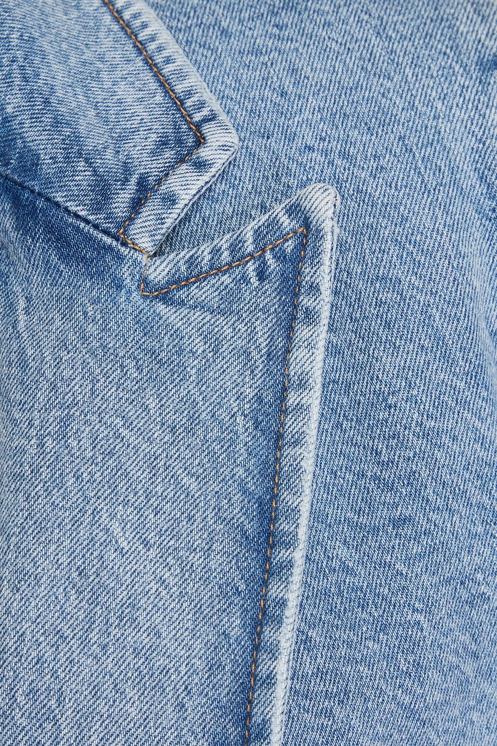 ALICE + OLIVIA JEANS 데님 블레이저