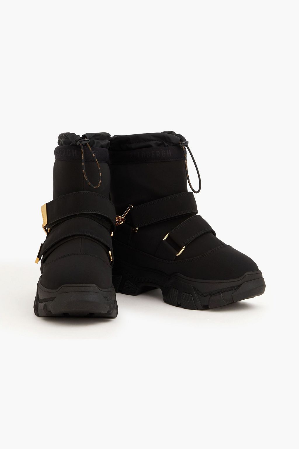 GOLDBERGH Chain-embellished neoprene snow boots