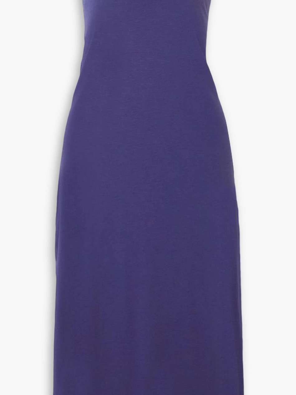 cybelle strapless stretch pima cotton midi dress
