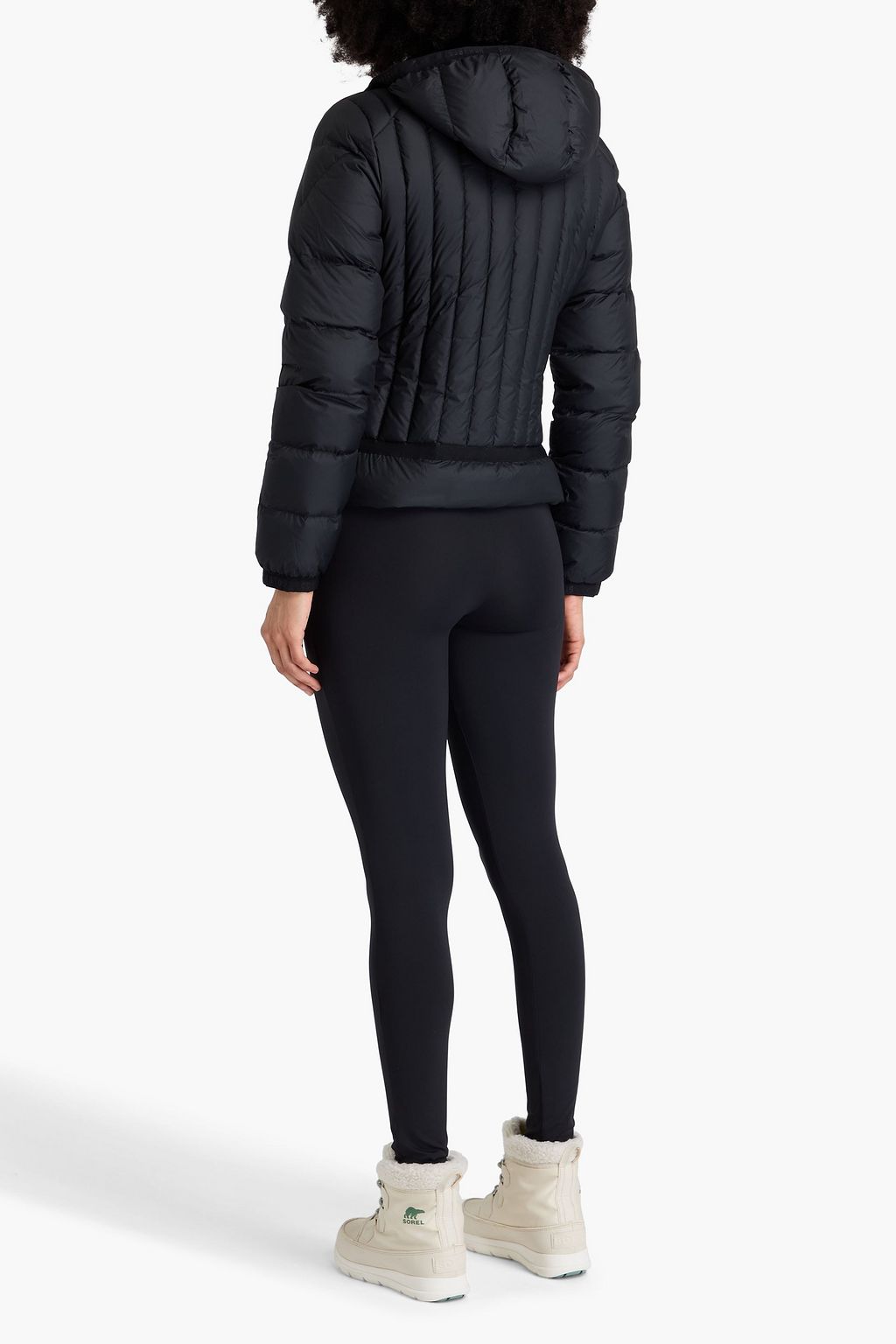 GOLDBERGH Foundation embroidered quilted down ski jacket