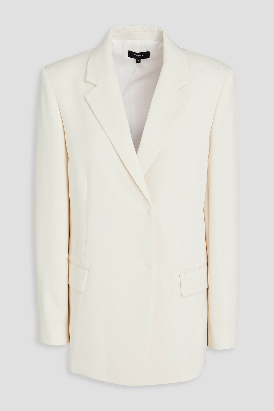 Theory Oxford Blazer In Ivory