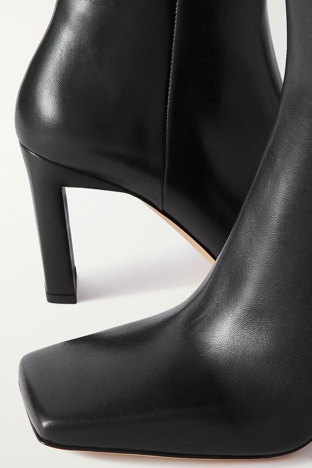 WANDLER Isa two-tone leather ankle boots