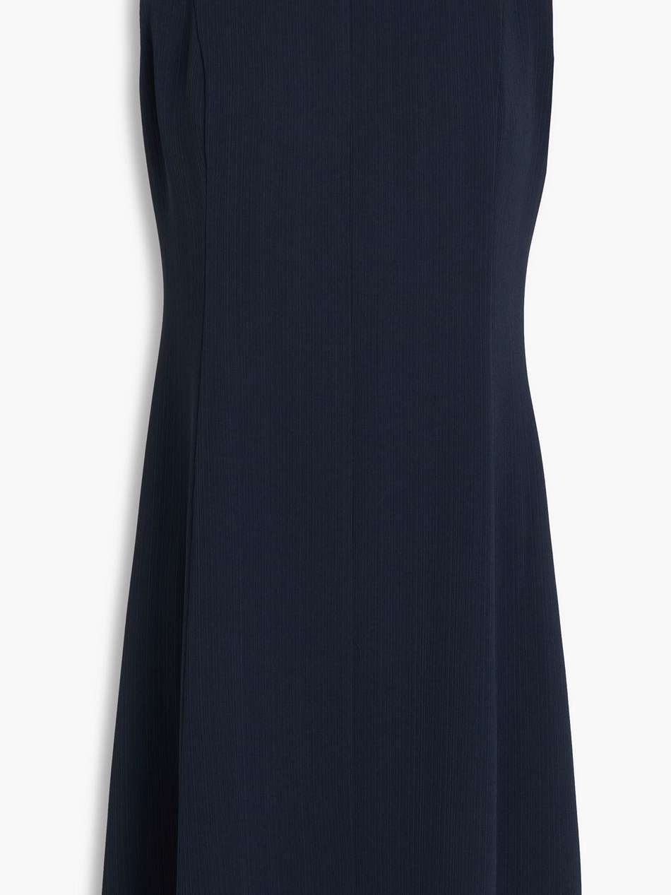 crepon mini dress