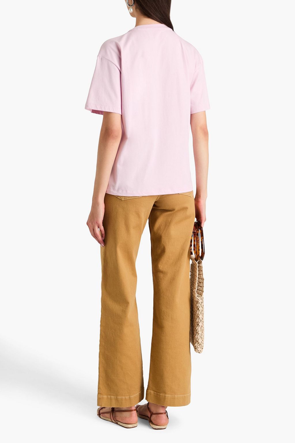 ZIMMERMANN Logo-print cotton-jersey T-shirt