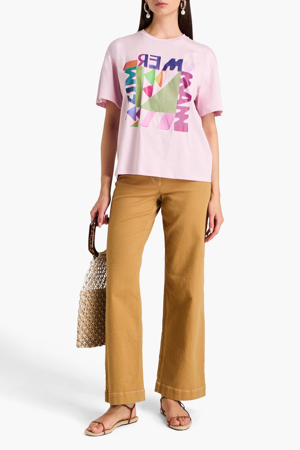 ZIMMERMANN Logo-print cotton-jersey T-shirt
