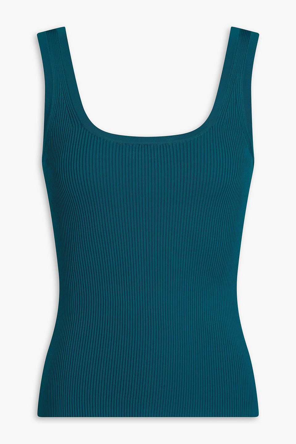Zimmermann Tanktop Aus Rippstrick In Blaugrün