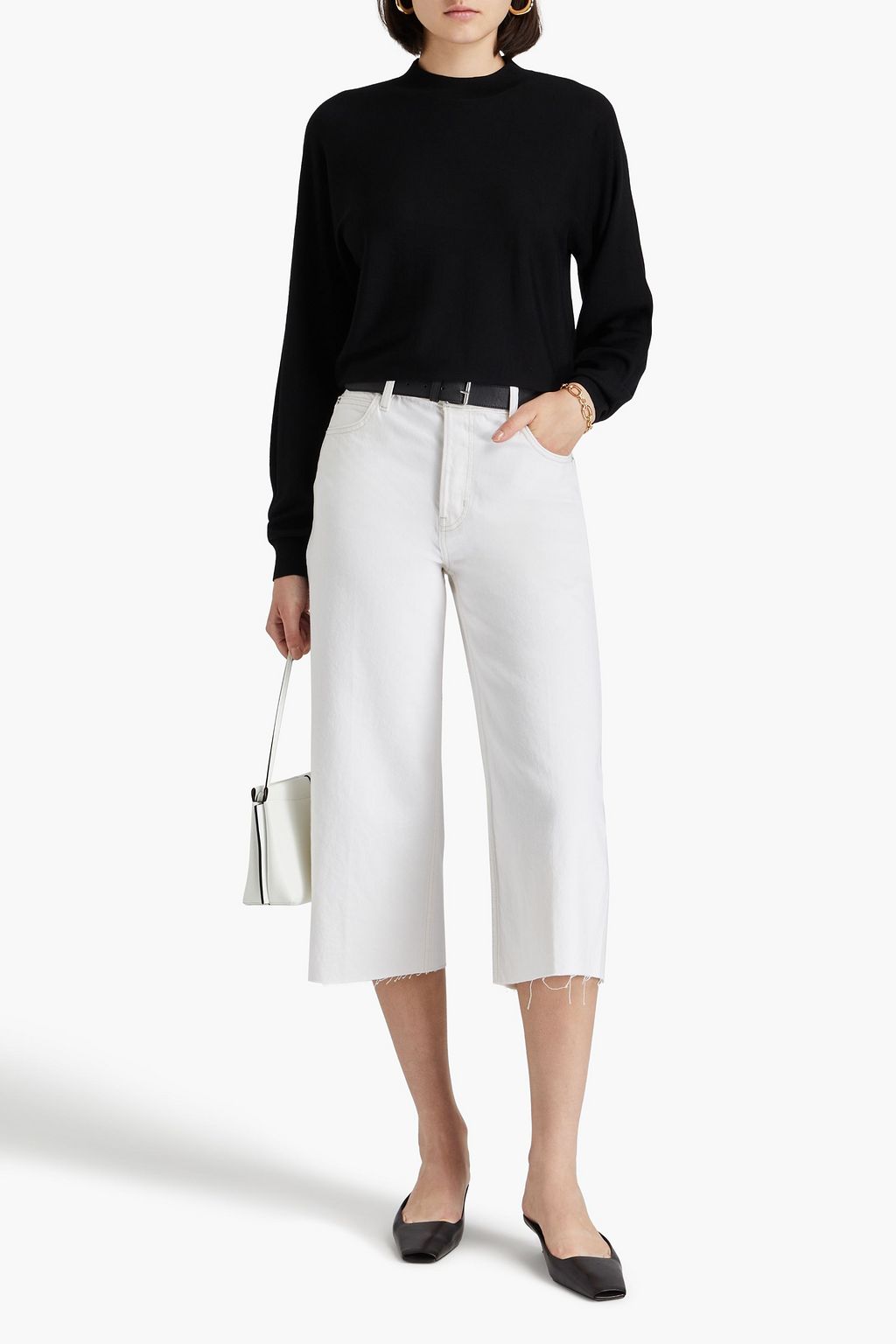 THEORY Wool-blend sweater