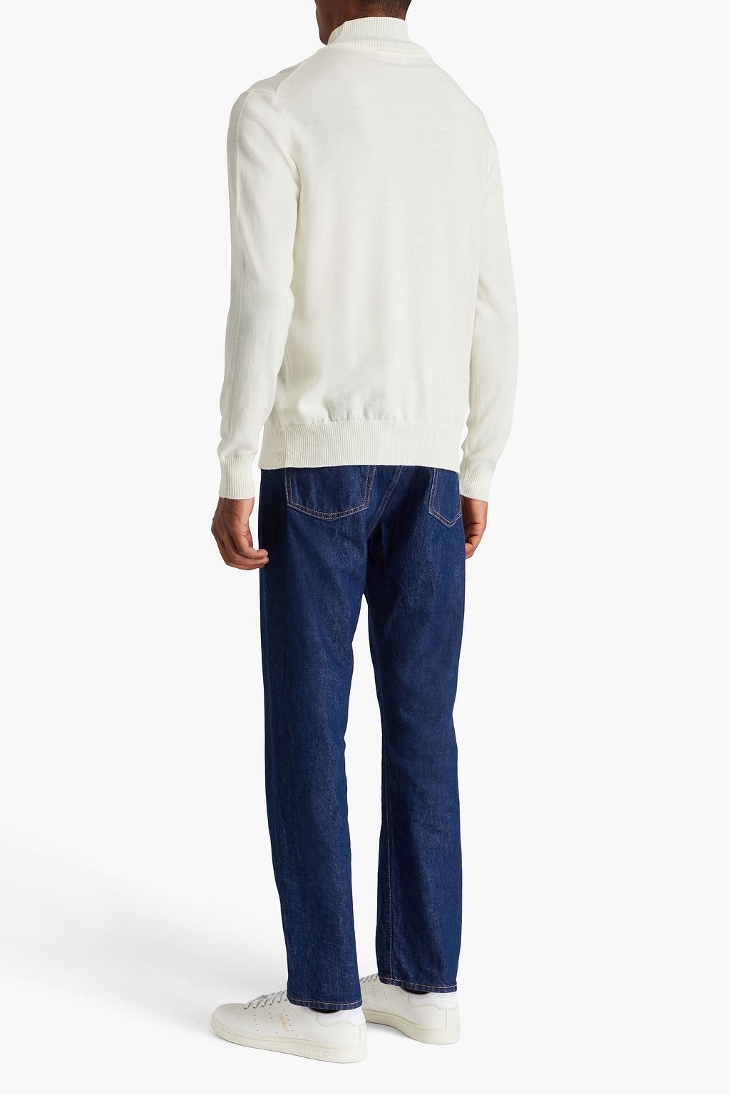 WE NORWEGIANS Merino wool-blend turtleneck sweater