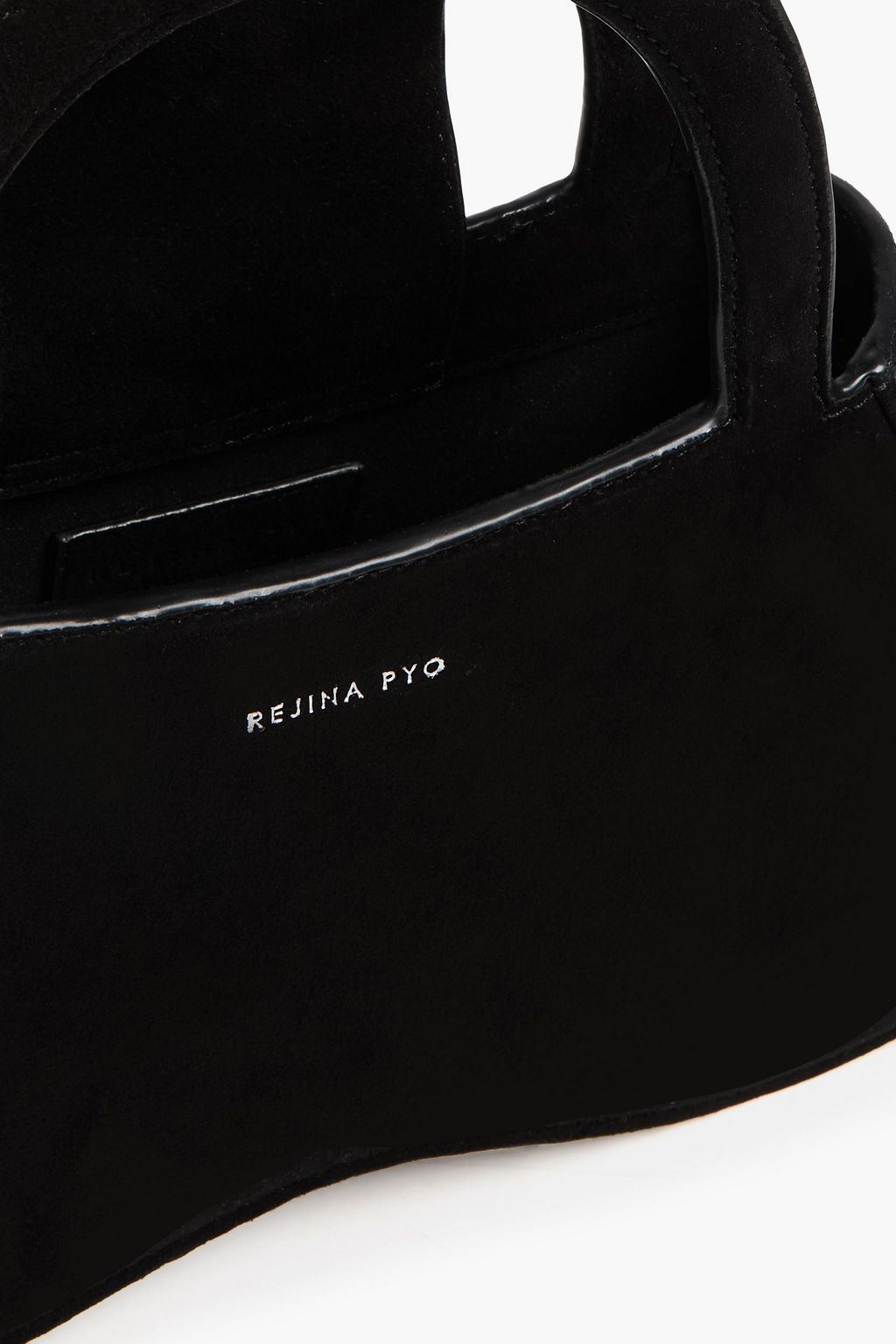 REJINA PYO حقيبة يد «ديلون» من الشامواه