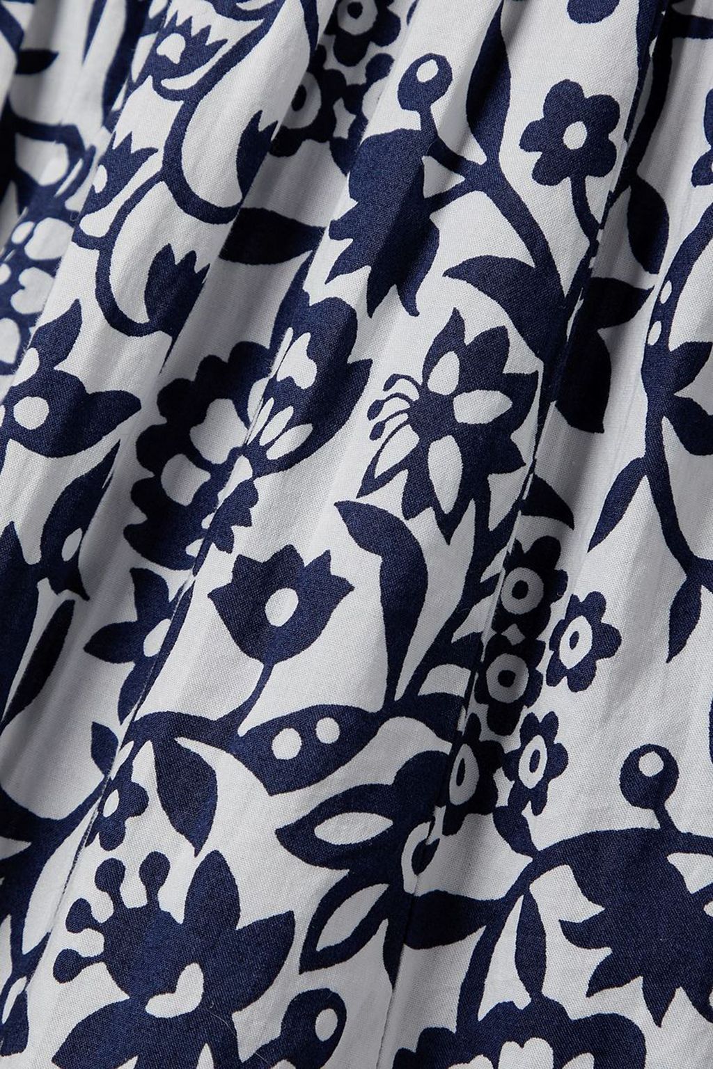 POLO RALPH LAUREN Elery off-the-shoulder printed cotton midi dress